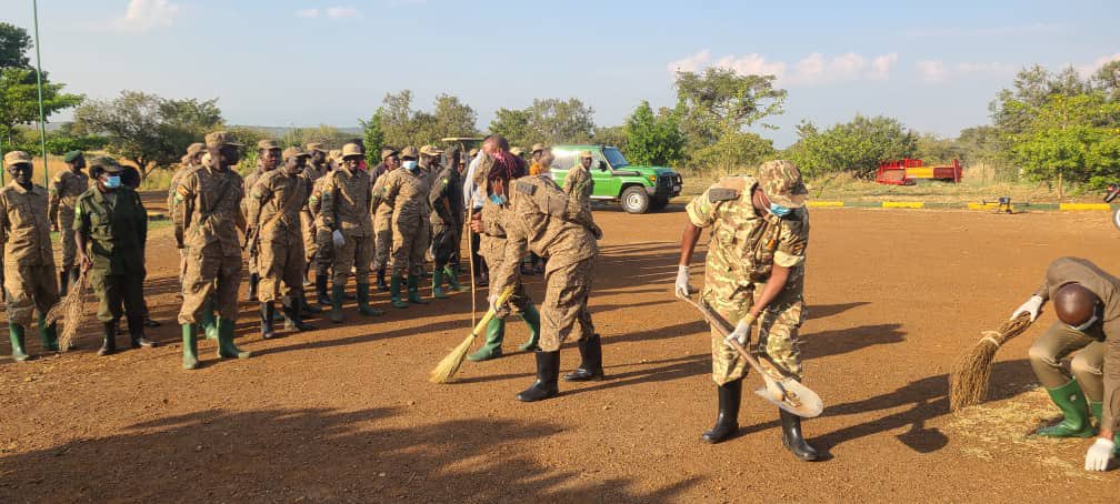 SwiftActor's tweet photo. True stewardship goes beyond boundaries. Today, @ugwildlife staff marked National Cleaning Day by conducting nation-wide cleanup drives across  national parks and reserves. Waste-free ecosystems are vital for animal welfare, habitat restoration, and eco-tourism. https://t.co/EE40tXQWdV