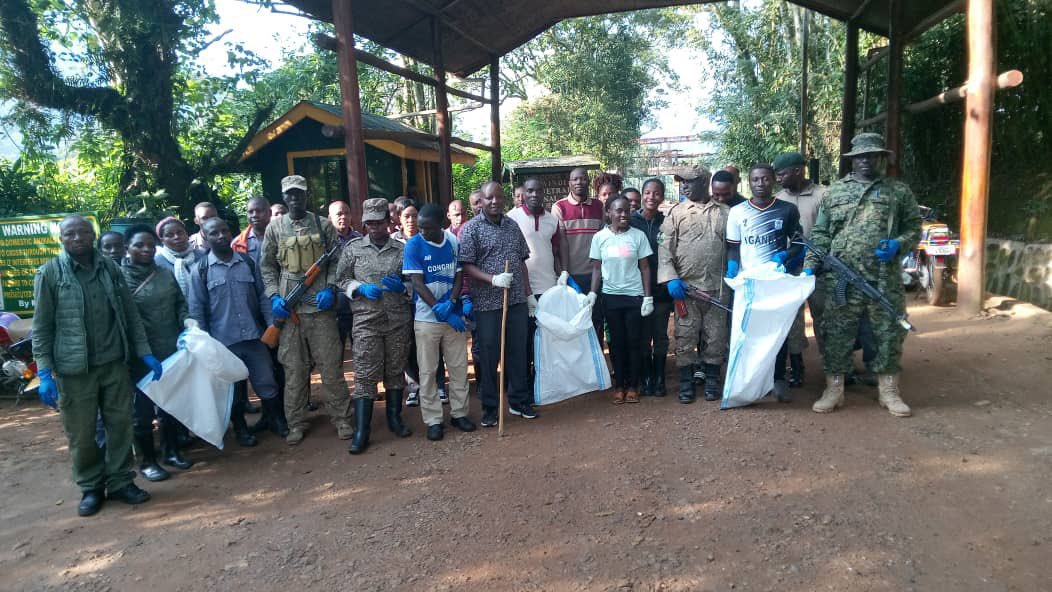 SwiftActor's tweet photo. True stewardship goes beyond boundaries. Today, @ugwildlife staff marked National Cleaning Day by conducting nation-wide cleanup drives across  national parks and reserves. Waste-free ecosystems are vital for animal welfare, habitat restoration, and eco-tourism. https://t.co/EE40tXQWdV