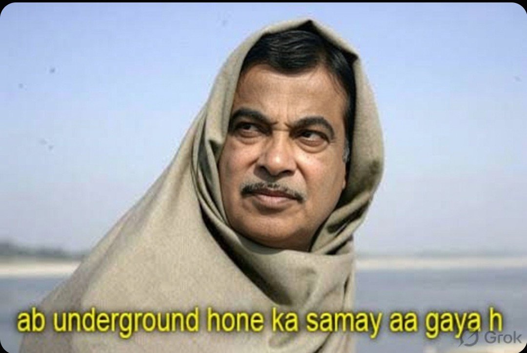 TanmayWadekar4's tweet photo. My man nitin gadkari is in fear 😭😭😭😭🙏🙏🙏🙏 https://t.co/T4s4mcoR4r
