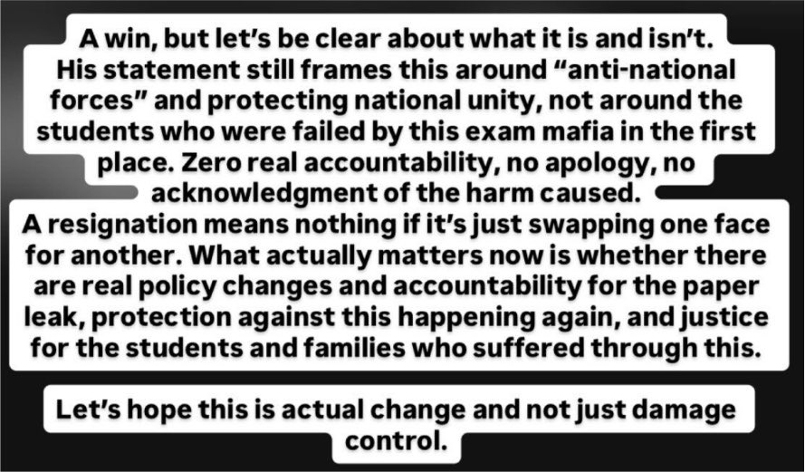 MeenuShreya's tweet photo. Lets be clear!
#dharmendrapradharesign #studentsfuture #neet #fairneet https://t.co/kxLtKAKb1G