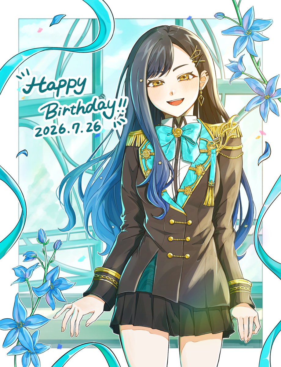 hapihapi____08's tweet photo. あんちゃんおめでとうーー！！🩵🎂✨
#白石杏誕生祭2026 #prsk_FA https://t.co/JLFTKE965t