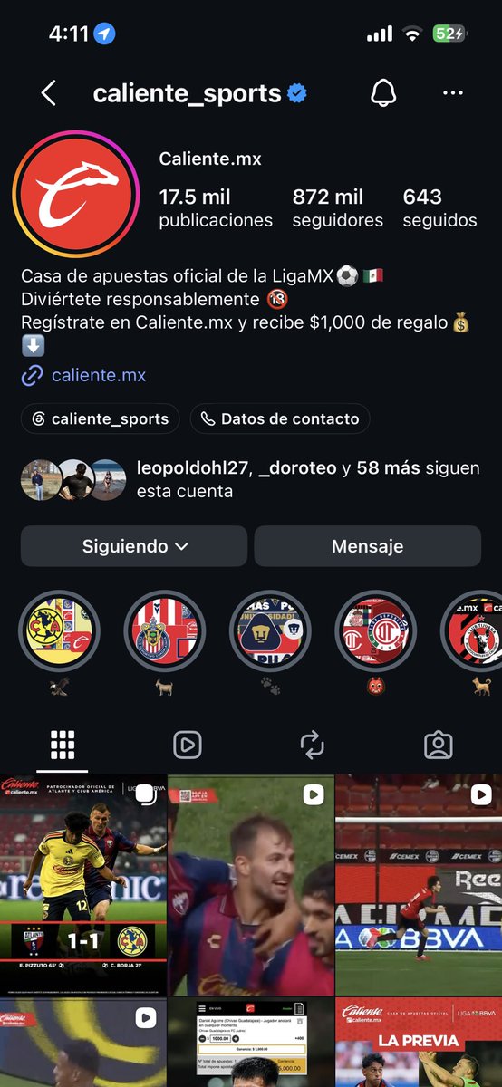 Nav7Jos's tweet photo. @LopezElizondo11 @Chivas @calientesports #MasAccionMasDiversion este torneo es el bueno ❤️🤍 https://t.co/d4vQS3joOe
