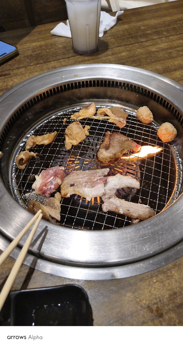 KiboXm's tweet photo. #神乳会
#飯テロ部
焼き肉焼いていく～(´ー｀) https://t.co/KitpCsjjCp