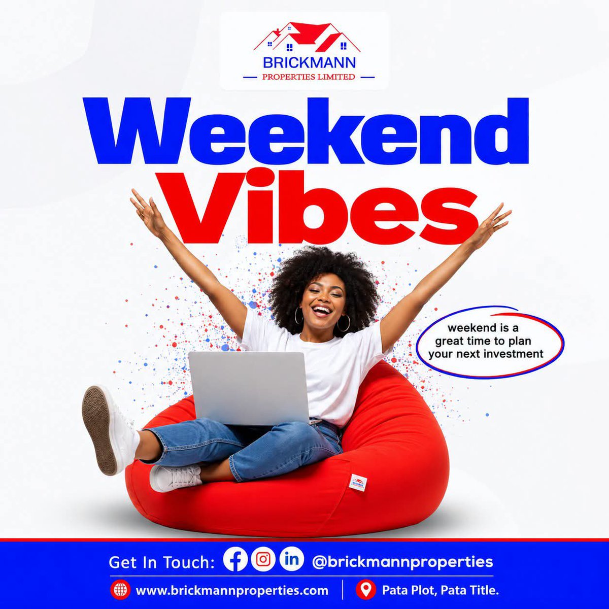 Harrywazza's tweet photo. Weekend vibes are here!

As you relax and enjoy the weekend, remember it is also a great time to plan your next smart investment.

Use this weekend to think bigger, book a site visit and take one step closer to owning land.

#weekendvybes https://t.co/uD2OZwuSn5