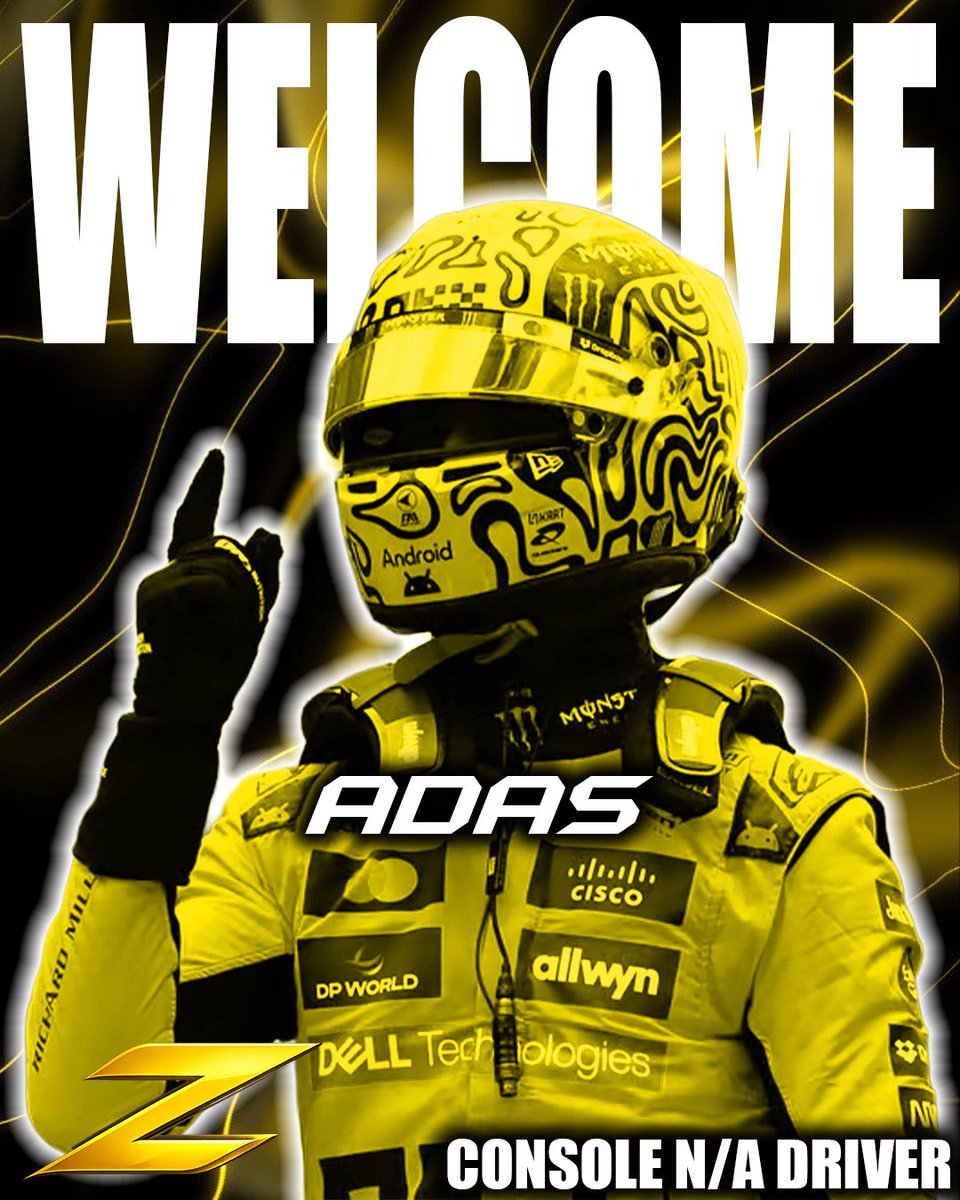 ZenixF1's tweet photo. SIGNING ✍️ 

We’re delighted to announce the signing of Adas! The man from Poland comes in to strengthen our console roster! He has shown great results in his previous teams such as FRT &amp; RSC. We cannot wait for him to make his debut😍🇵🇱💪

#ZenixF1 https://t.co/YQxLcBeUSf