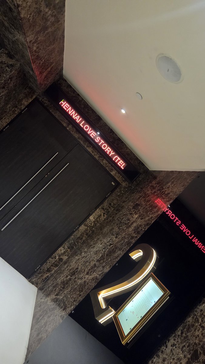 whatisvikaus's tweet photo. 32) #showtime #chennailovestory #atrium @_PVRCinemas #hyderabad @bookmyshow https://t.co/k6lt51qXw1