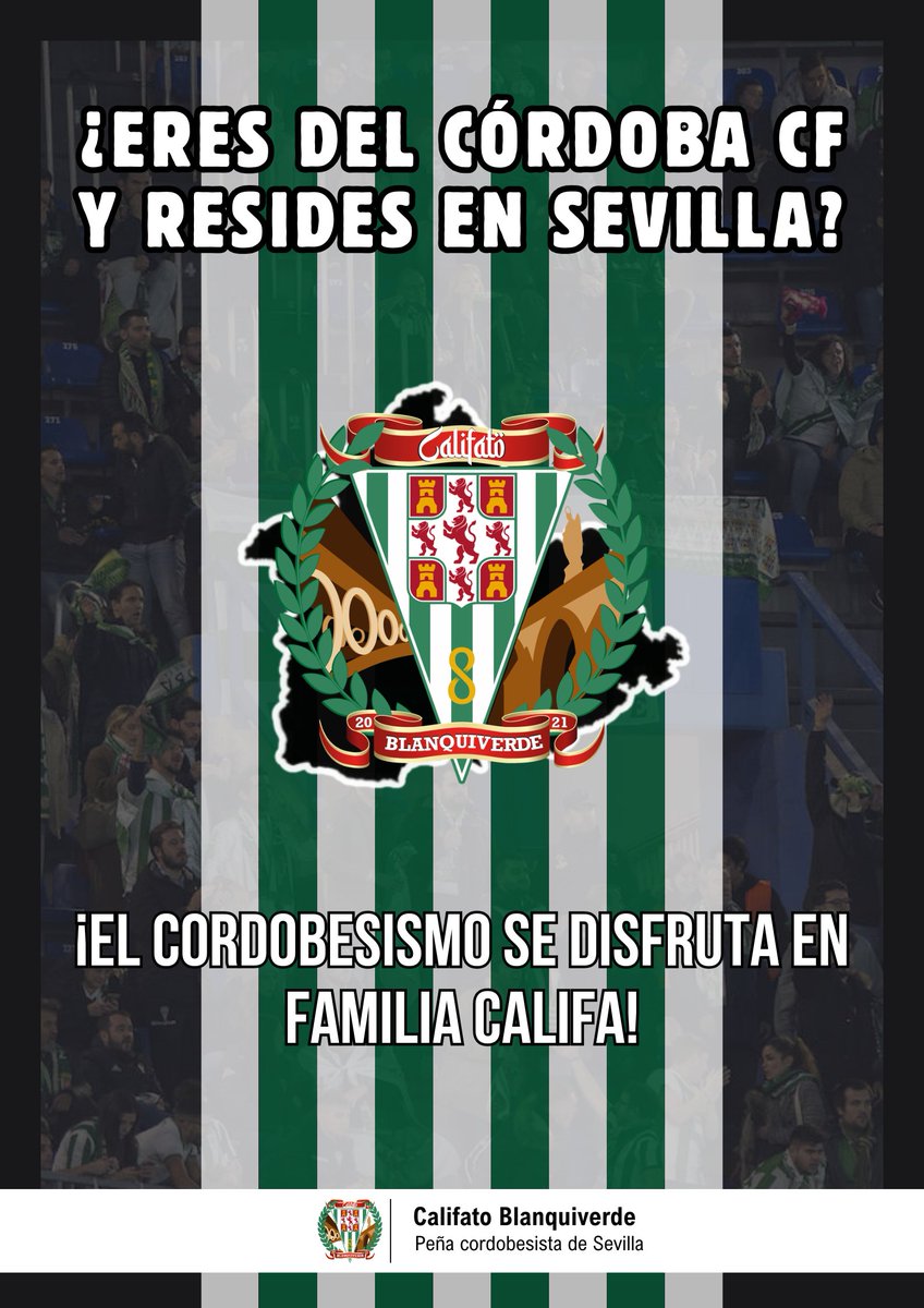 CalifatoBV's tweet photo. 💪 ¡Seguimos preparando la temporada 2⃣0⃣2⃣6⃣/2⃣0⃣2⃣7⃣!

Recuerda que #CalifatoBlanquiverde es la 𝗰𝗮𝘀𝗮 𝗱𝗲𝗹 𝗰𝗼𝗿𝗱𝗼𝗯𝗲𝘀𝗶𝘀𝗺𝗼 en Sevilla. Si resides en la ciudad hispalense, no dudes en vivir tu 𝗽𝗮𝘀𝗶𝗼́𝗻 𝗯𝗹𝗮𝗻𝗾𝘂𝗶𝘃𝗲𝗿𝗱𝗲 con nosotros.

😉 ¡Te esperamos! https://t.co/xiHgs0ZMiU