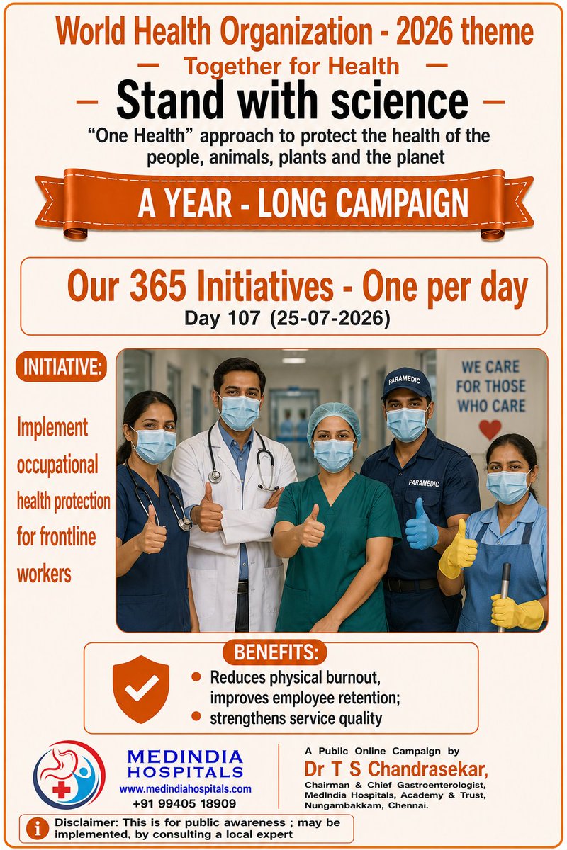 gastroproblems's tweet photo. Dr.T.S.Chandrasekar,MedIndia Hospitals &amp; Trust,Chennai,365 activities-Day107 https://t.co/sSDuKfmEFs 
#Mefor1Health #uniindianews #ANI #PTI_News #the_hindu #timesofindia #TOIIndiaNews https://t.co/zQ3D5dGSBR