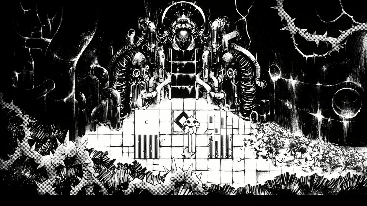jefesfinales's tweet photo. 🖤✨ #HELIXDESCENTNASCENT YA ESTÁ DISPONIBLE ✨🖤

MUCHÍSIMAS GRACIAS a nuestros amigos de @BadassMongoose por darnos la oportunidad de adentrarnos en este misterioso y precioso mundo. 🌓🧩

Nosotros ya lo estamos jugando y desde luego su espectacular apartado artístico monocromo, su atmósfera y sus ingeniosos puzles nos están dejando unas sensaciones BRUTALES  🎮🔥

#HelixDescentNAscent #BadassMongoose #PuzzleAdventure #IndieGame #Gaming #Videojuegos #FinalBossProject