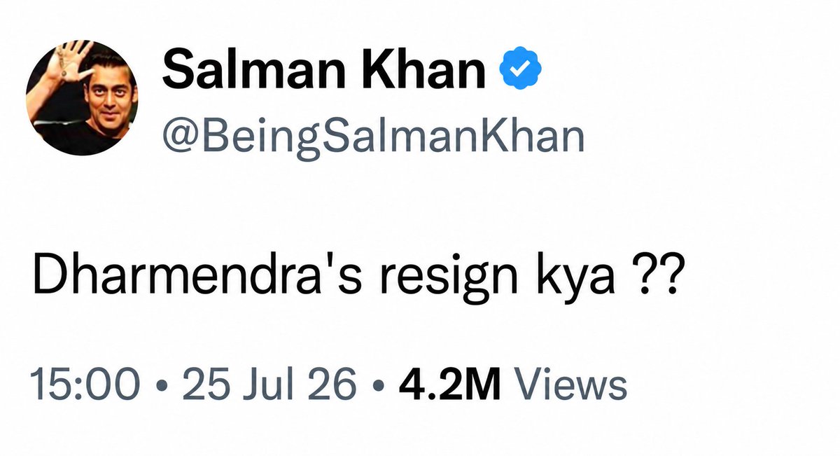 amyttt_'s tweet photo. 😄😄
#SalmanKhan
#CJPProtest
#GenZ
#EducationMinister
#DharmendraPradhan https://t.co/FMDNU70T24