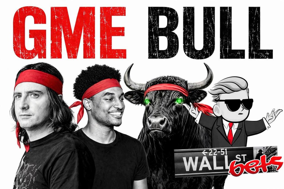 GAMESTOP_BULL's tweet photo. Every generation has its bulls. 

The people willing to believe before it was popular, to hold when others folded, and to inspire communities through conviction rather than certainty. 

The names change. The markets change. The platforms change. But the mindset never does. That's what the bull represents. $GMEBULL