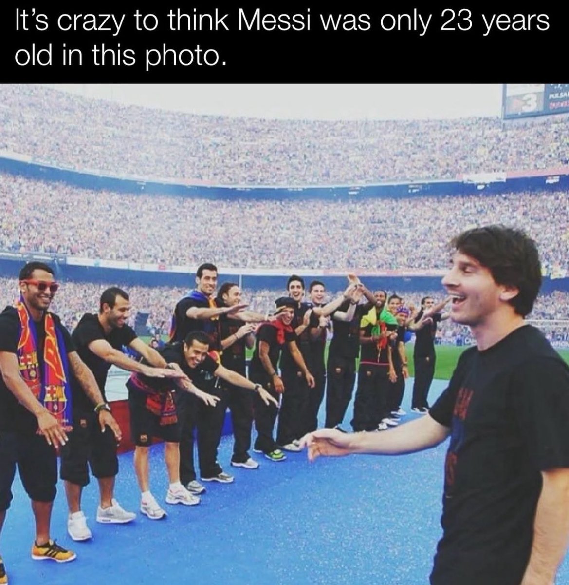 actualnewbie's tweet photo. Just 23 yo………Messi is the definition of greatness https://t.co/3nUeHidN5r