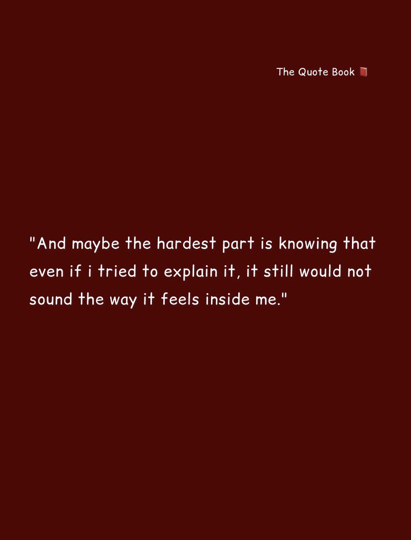 thequotebook0's tweet photo. The pain of emotions that words can’t express • https://t.co/rADq9I88gK