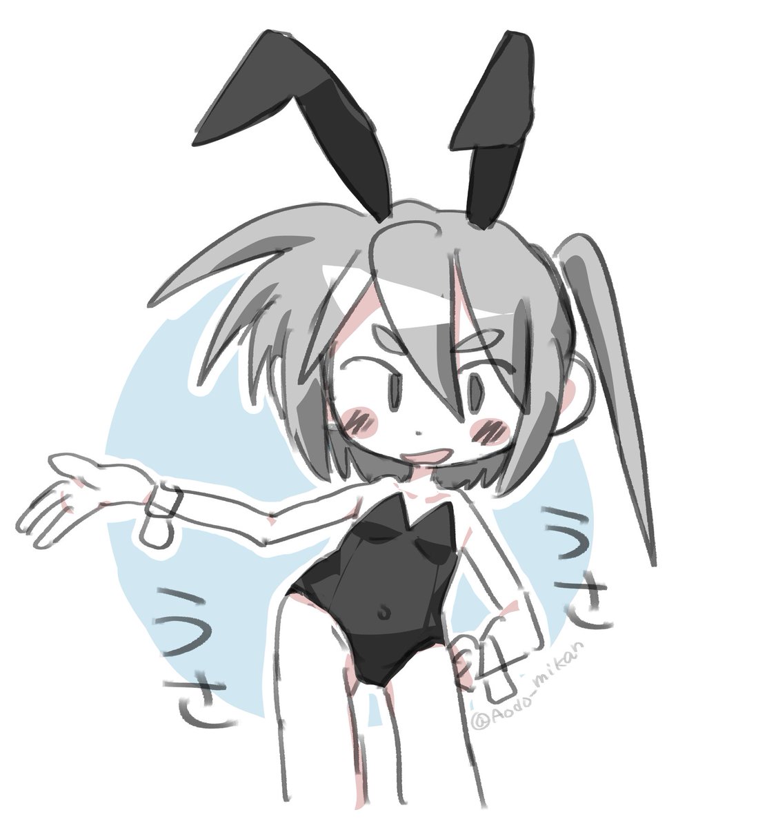 Post by 青土(skeb募集中) on X: 即席うさぎ