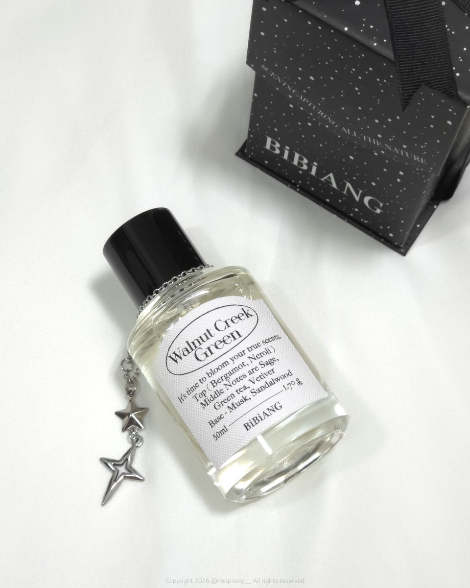 noopnoop__'s tweet photo. #광고 @Bibiangofficial
#RT이벤트 월넛크릭그린 오 드 퍼퓸 50ml (3인)🎁

https://t.co/DXV2GSJNAQ

요즘 최애 향수💚
비비앙 월넛크릭그린 오 드 퍼퓸 🌿✨

깨끗하고 싱그러운 비누향이라
여름에 뿌려도 부담 없고
특히 비 오는 날에 정말 잘 어울리는 향☔

이거 뿌린 날엔
향 좋다는 얘기 진~짜 많이 들었음..🥹
