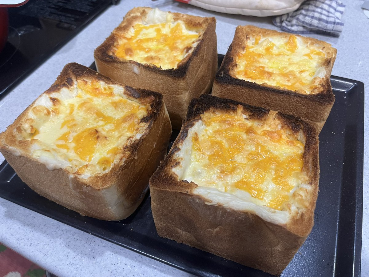 AnaSappAim's tweet photo. 季節外れのパングラタン作ってみた https://t.co/3ej6zLqQku