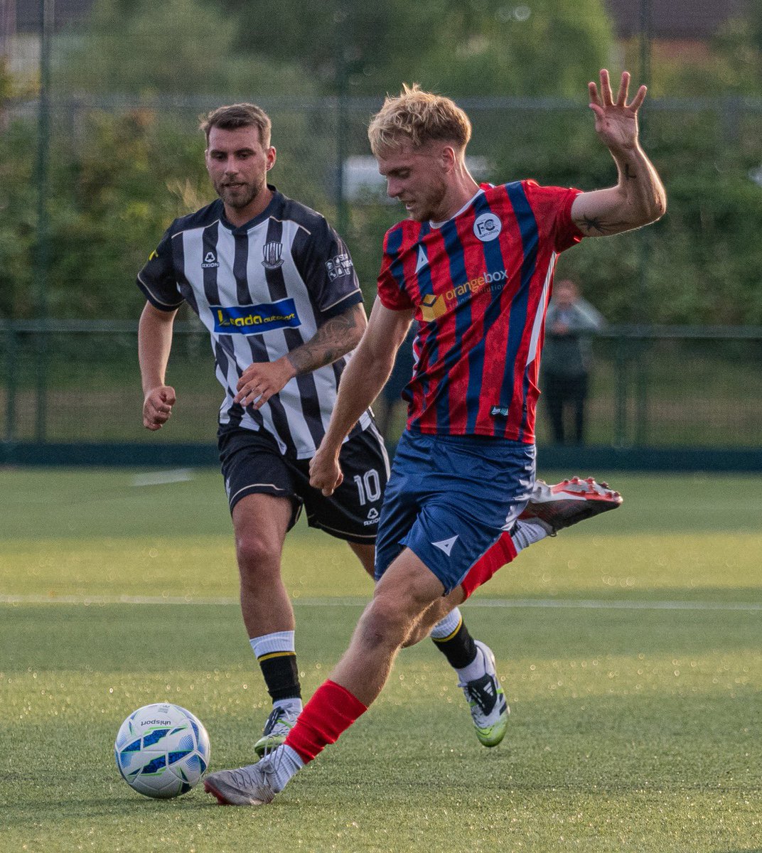 FC_Hartlepool's tweet photo. 🔴🔵 Friday night’s season opener through the lens. 📸

Take a look through the best photos from our 0-0 draw away at Darlington Town as the 2026/27 Northern League season got underway.

📷 Credit: The Corner Sports Photography 

🔗 https://t.co/TmH0ZAlfQc

#FCHartlepool #UTFC #NorthernLeague #FootballPhotography