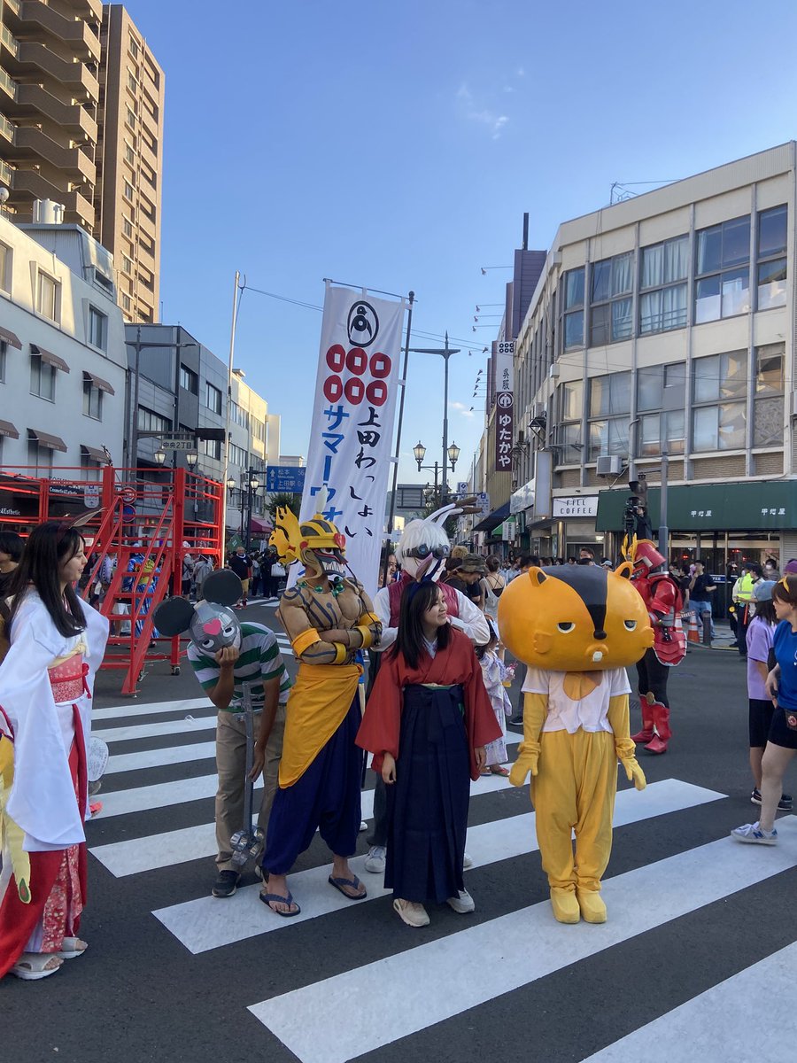 Hiroshi9B's tweet photo. わっしょい🙌
#上田わっしょい 
#上田市 https://t.co/QF8FeorXSS