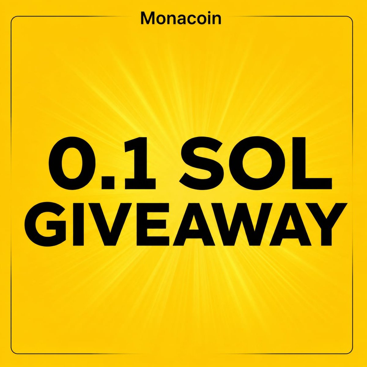 Monasolanatoken's tweet photo. 🚨 NEW $MONA AIRDROP IS LIVE! 🚨

🎁 Reward: 100,000 $MONA + 0.15 $SOL
⛓️ Chain: Solana ⚡
📅 Distribution: July 26th

🔗 Airdrop: https://t.co/7atDzAT4F3

How to Participate:
✅ Follow @monasolanatoken on X
✅ Join Telegram: https://t.co/5MKbyQGJ7I
✅ Like & Repost this post
✅ Drop your $SOL wallet address in the comments

🎯 0.15 $SOL will be sent to 30 random lucky winners Below this tweet

🔥 Bonus: Top 50 referrals will receive additional $MONA rewards.

Done? Reply with:
✅ Done

⚠️ Stay SAFE: $MONA is a legitimate community airdrop. We will NEVER DM you first or ask for your private keys. Always verify official links before participating.

𝕏 @monasolanatoken
✈️ https://t.co/5MKbyQGJ7I
🌐 https://t.co/7atDzAT4F3

#Solana #MONA #Airdrop #Memecoin