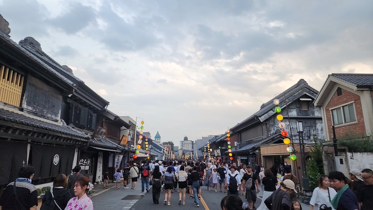 320air's tweet photo. 川越百万灯 https://t.co/d9JAf5P0rA