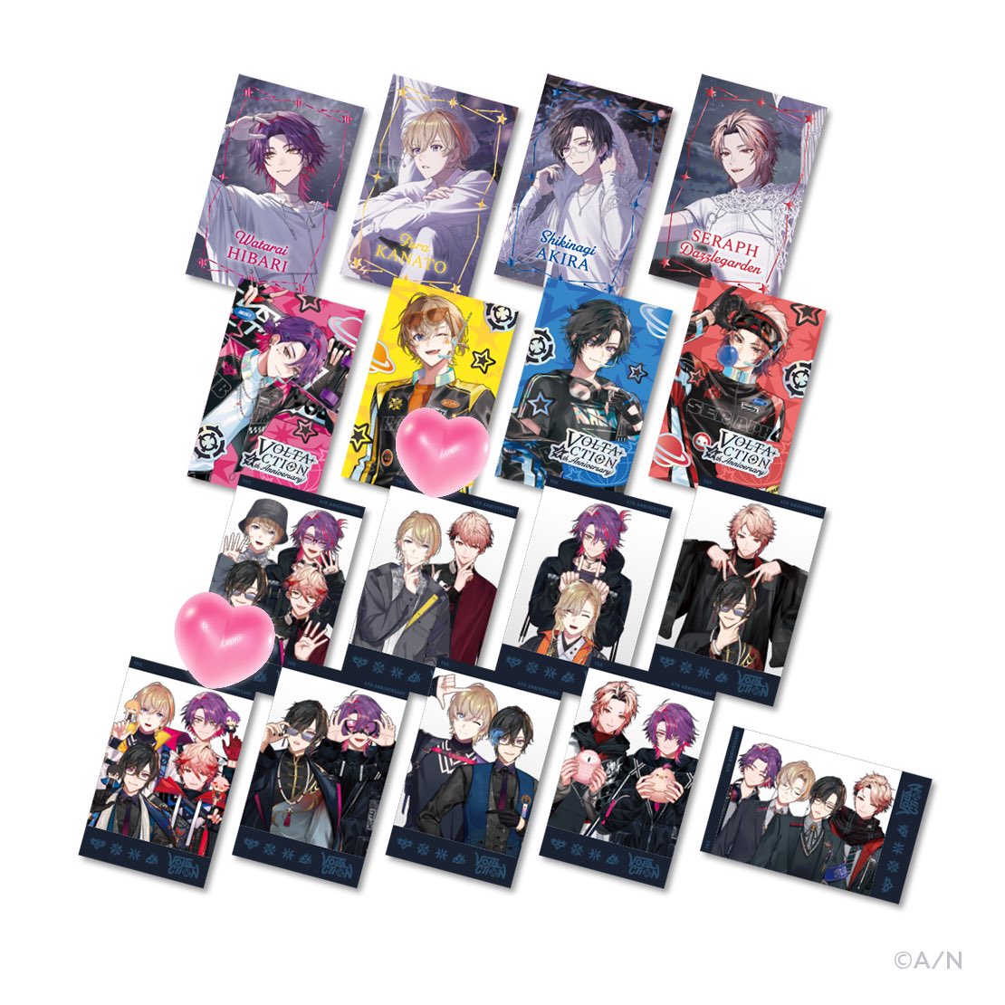 ngs0811's tweet photo. 【交換】
にじさんじ VOLTACTION ヴォルタ 4周年 4th Anniversary  チェキ風カード 特典 コースター

譲》画像1枚目

求》画像2枚目 🩷、特典は同種リーダー

本日福岡天神手渡し or 後日手渡し/郵送

💜の方は纏めて優先ですが、
お気軽にお声掛けください🙇🏻‍♀️🙇🏻‍♀️ https://t.co/TW2bEzjoSo