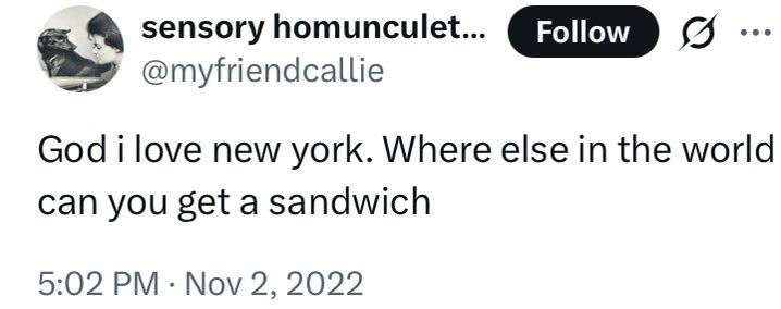 karbonbased's tweet photo. This tweet has done more damage to New York than 9/11 https://t.co/2uAI88JHAr