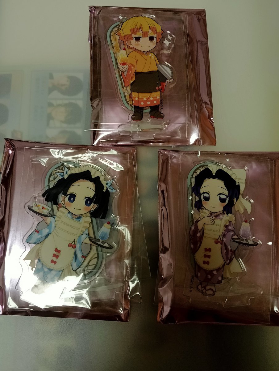 hana87117's tweet photo. 交換 鬼滅の刃 ufotableカフェ クリームソーダ アクスタ
譲 善逸 しのぶ アオイ
求 義勇 無一郎＞伊之助
難しいかと思いますが検索からでもお気軽にお声掛けください。 https://t.co/Bo1HmmLRBR