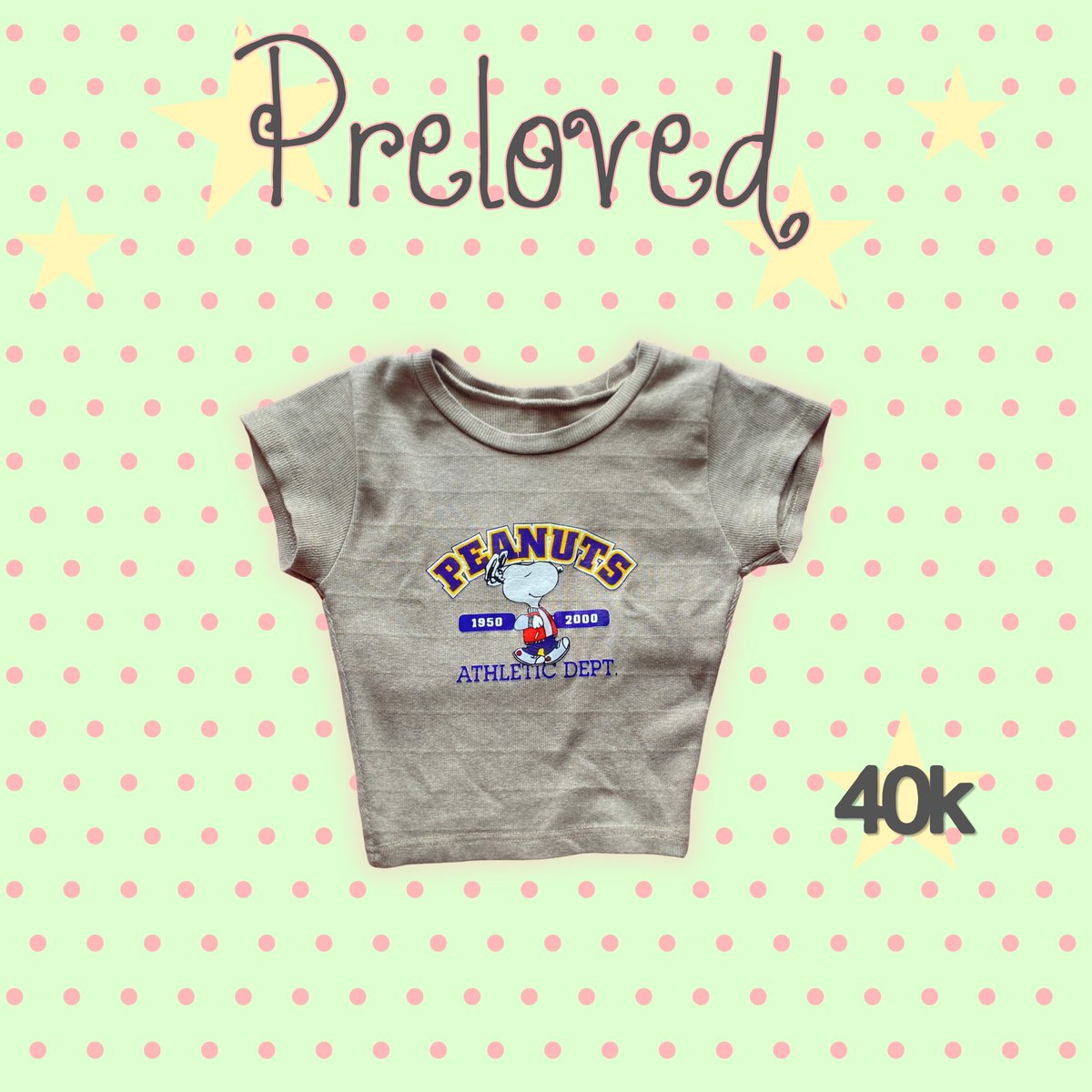 ccloverist's tweet photo. 𓇼 wts, preloved 🍀
atasan long sleeve, crop snoopy, babytee !
𖦹 exc pack &amp; adm 🍊
𖦹 split pay available https://t.co/smibheVEoI