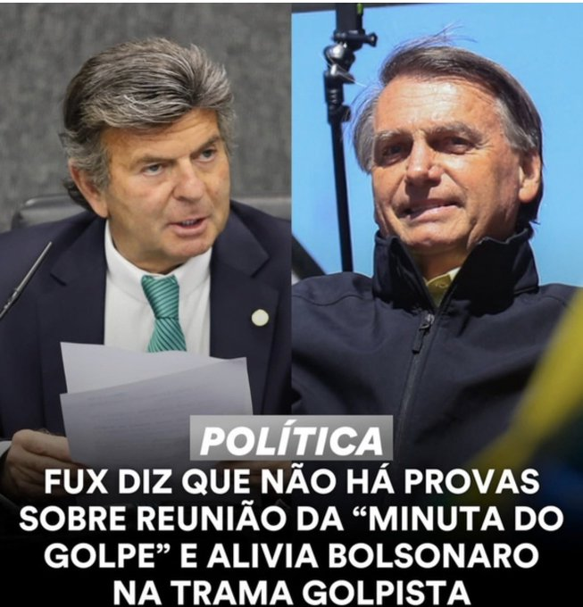 nelsonpaffi's tweet photo. Até hoje nem apresentaram a tal minuta.
Mesmo assim ele foi condenado.
Sem provas, apenas acusação que veio da esquerda.
O circo foi armado para afastar o concorrente do sistema dominante, que morre de medo de sair do poder. https://t.co/TM5ufJerk9