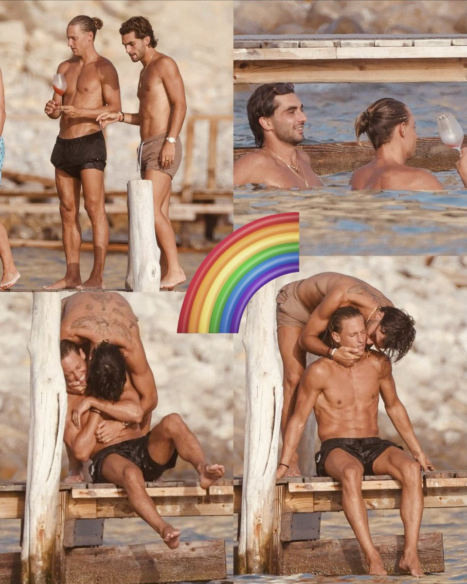 asmarcatr's tweet photo. 🏳️‍🌈🏳️‍🌈🏳️‍🌈 FUTBOL TARİHİNİN İLK GAY ÇİFTİ!

💝 İspanya’ya Dünya Kupası kazandıran golü atan Ferran Torres, milli takımdan arkadaşı Marcos Llorente ile birlikte gay olduklarını ve aşk yaşadıklarını açıkladı!

🌈 Barcelona forması giyen Ferran esmer ve kıllı yani aktif biseksüel, Atletico’da oynayan Llorente ise sarışın olduğu için pasif bir seksüel.

🍆 Ferran önce finalde Messi’yi Enzo’yu Romero’yu ve tüm Arjantin’i s*kti sonra da kutlamalarda arkadaşı Llorente’yi…