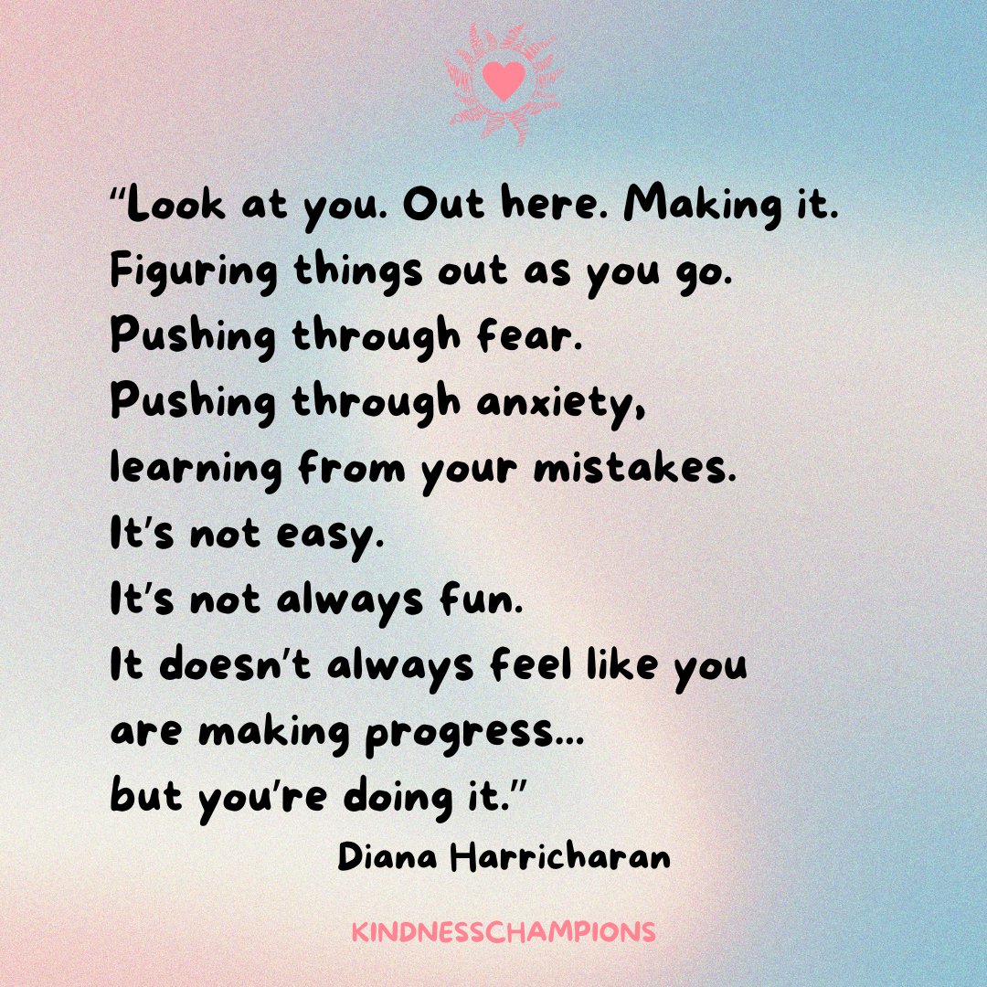 KindnessChamps's tweet photo. Kindness Champions look at you🥰
We Love You❤️
#StrongerTogether💪🏼💪🏻💪🏽💪🏾💪🏿
#Ubuntu🌻
#lookatyou🌟
#DianaHarricharan✨ https://t.co/9x7SViinsu