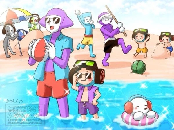 rai_8ya's tweet photo. 海を満喫🏖️ https://t.co/OMWUcFpOL5
