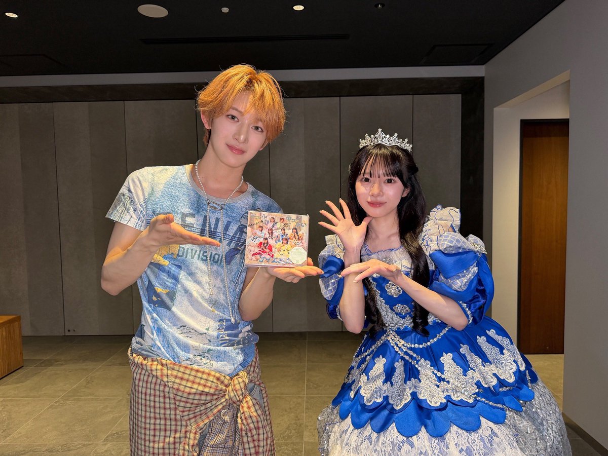 mazzel_official's tweet photo. TBS「音楽の日2026」
ご一緒させていただいた #CUTIESTREET #増田彩乃 さんと📸
@ayano_cs0526 @CUTIE_STREET_ 

ありがとうございました✨

#音楽の日2026 @TBS_ONGAKUNOHI
#NAOYA #MAZZEL https://t.co/SEZaj8tg0y