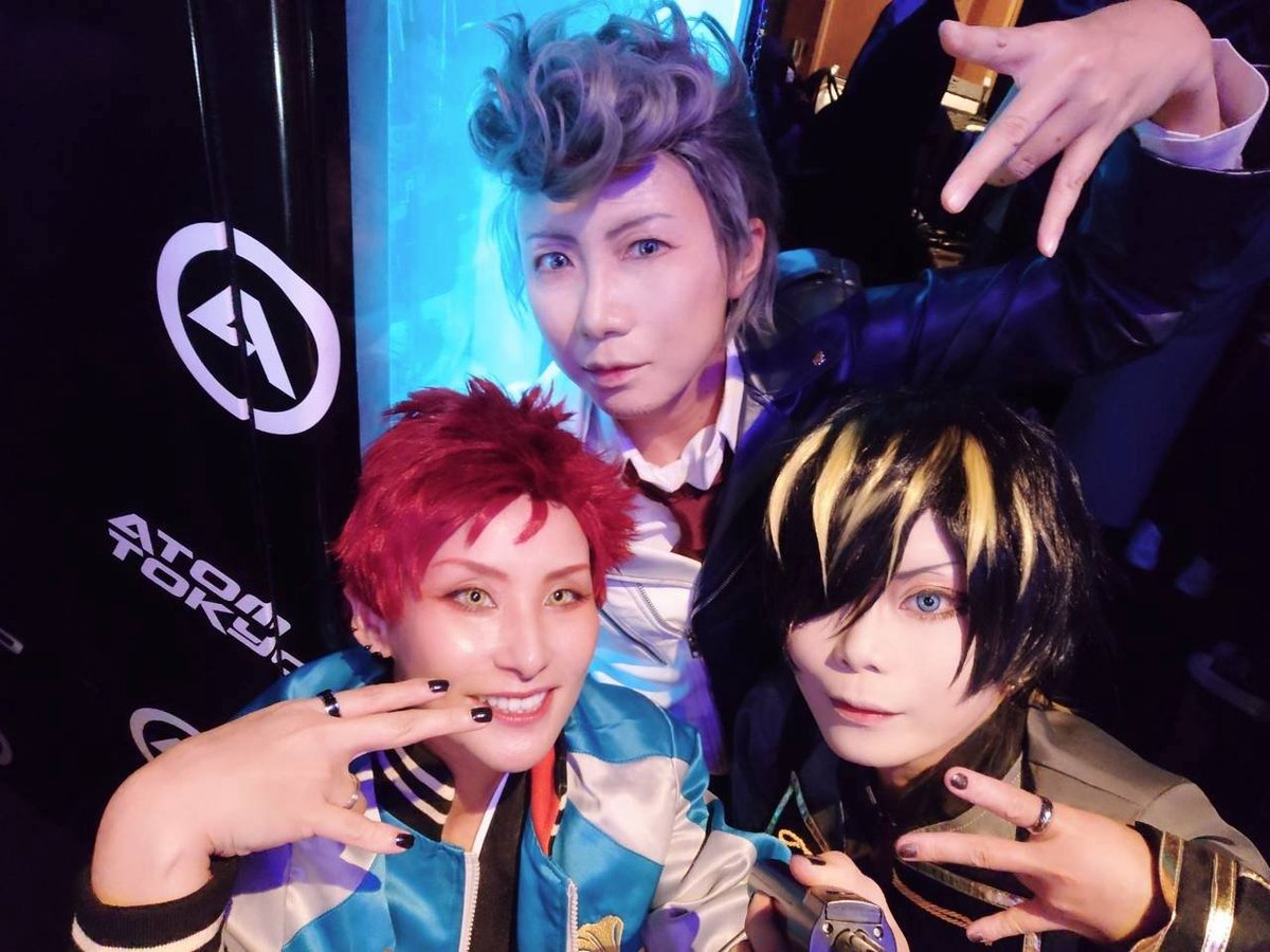 hippie_hoppy's tweet photo. ⚠️COSPLAY

ラ集 ナゴヤ3人 ドキドキ初参加でした🎤🎶

#ラッパーよ集え https://t.co/jJKX9AKSEA