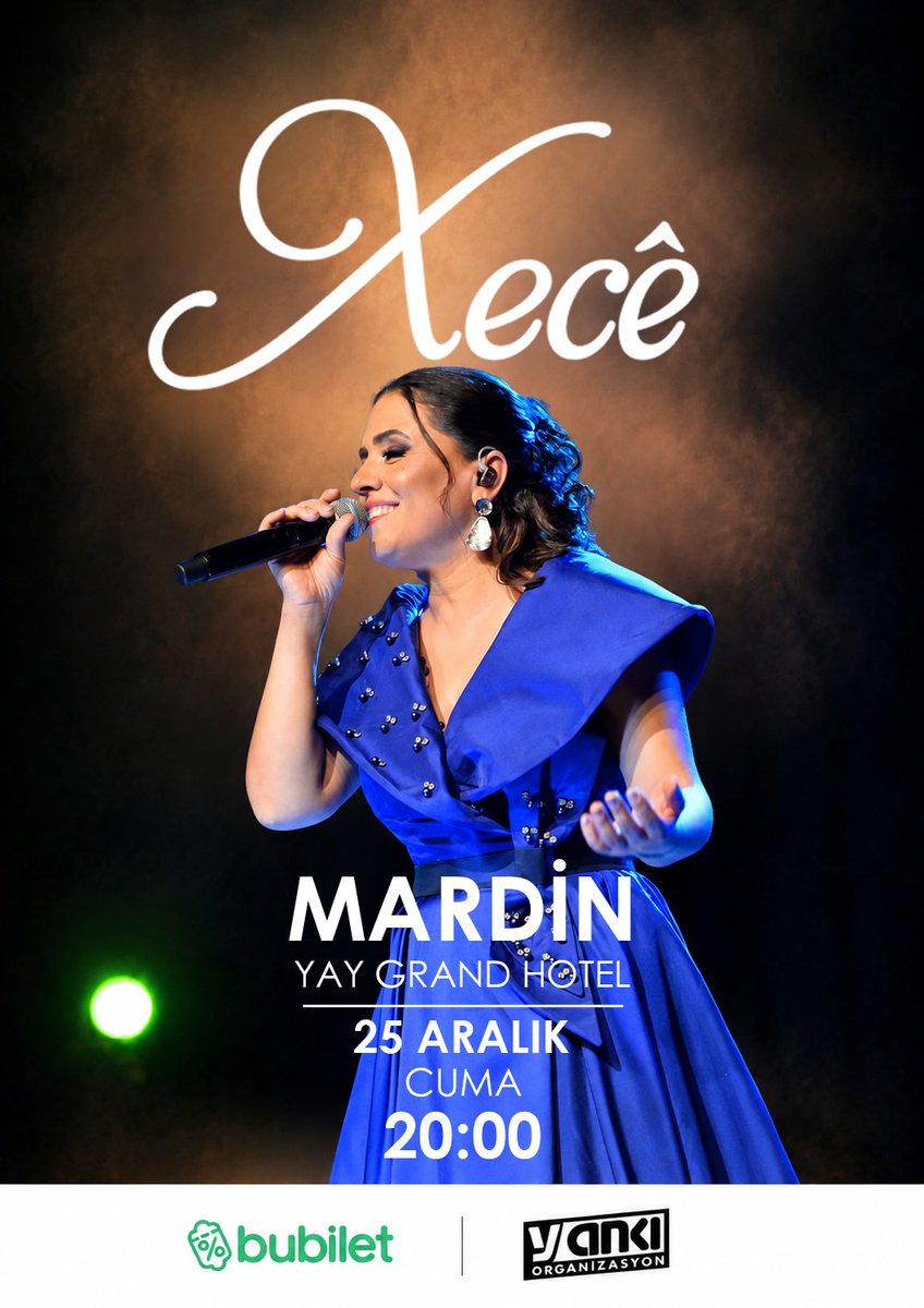 XeceOfficial's tweet photo. Piştî demeke dirêj emê dîsa li Mêrdîn ê bi we were bin. Me gelek bêriya we kiriye ger we jî bêriya me kirîbe ji niha de cihê xwe veqetînin û werin em bi hevre demekî gelek xweş derbas bikin. Hûn dikarin li ser Bubilet bilêtan xwe bistînin. Bi hêvîya hevdîtinê. 🫶🫠
#xece #mardin https://t.co/bIdKPzIv36