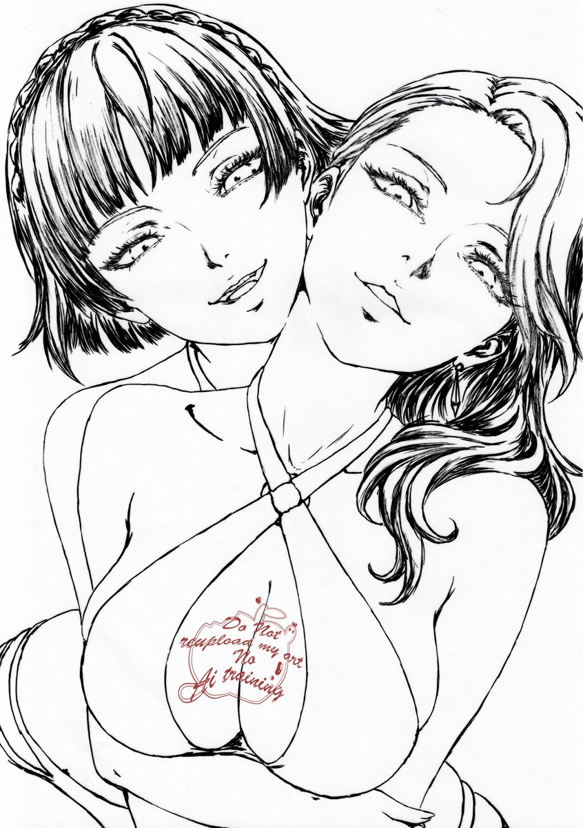 OeilVert_FFT's tweet photo. Sae &amp; Makoto, Without or Only brushpen ver.
#Persona5 #P5R https://t.co/zcy8xOYtgL