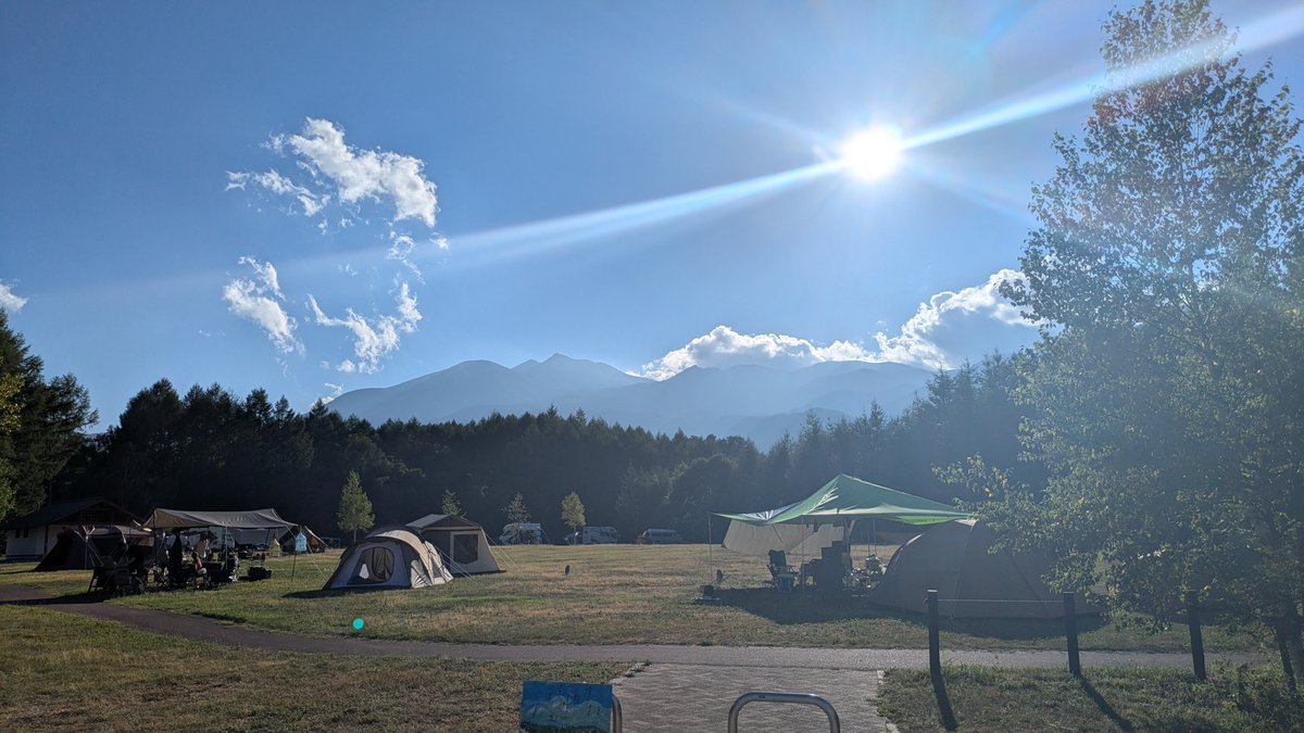 kkk3pt's tweet photo. 乗鞍高原。気温19℃。酷暑脱出成功。 https://t.co/clMY7rSUjj