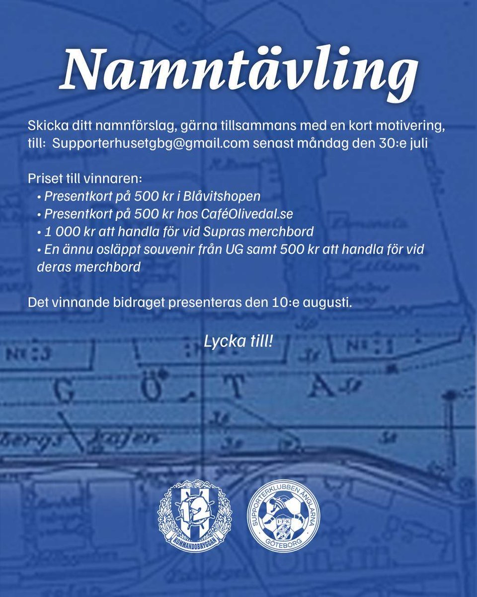 KBGU1904's tweet photo. NU LANSERAR VI SUPPORTERHUSET

#ifkgbg https://t.co/pyi8zeKeM4
