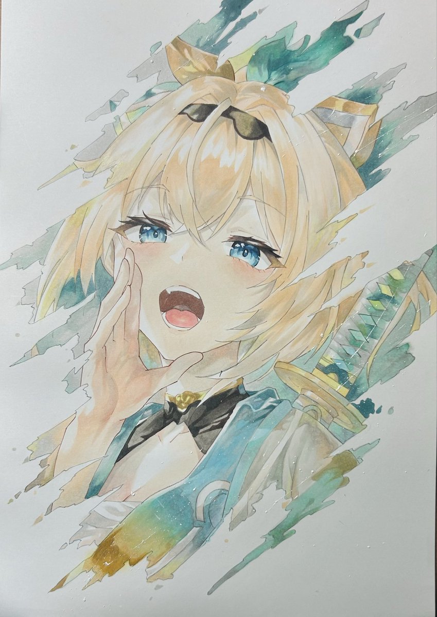 _PP1S_'s tweet photo. ご・ご・ござーる🍃
#いろはにも絵を https://t.co/GcHu6aLHTf