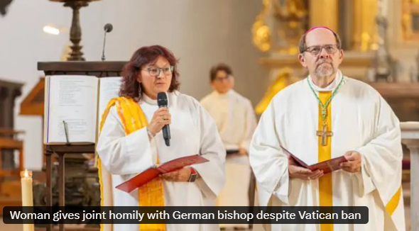 Bp_Richard_Min's tweet photo. Excommunicate the Bishop immediately! 

Then terminate the German 'Synodal Way' and fire all German Cardinals and Bishops!

#oldcatholic #oldcatholicchurch #catholic #catholicchurch #catholicism #catholicministries #usccb #EWTN #ncregister #pope #popeleo #popeleoxiv #vatican #vaticannews #bishoprichardministries