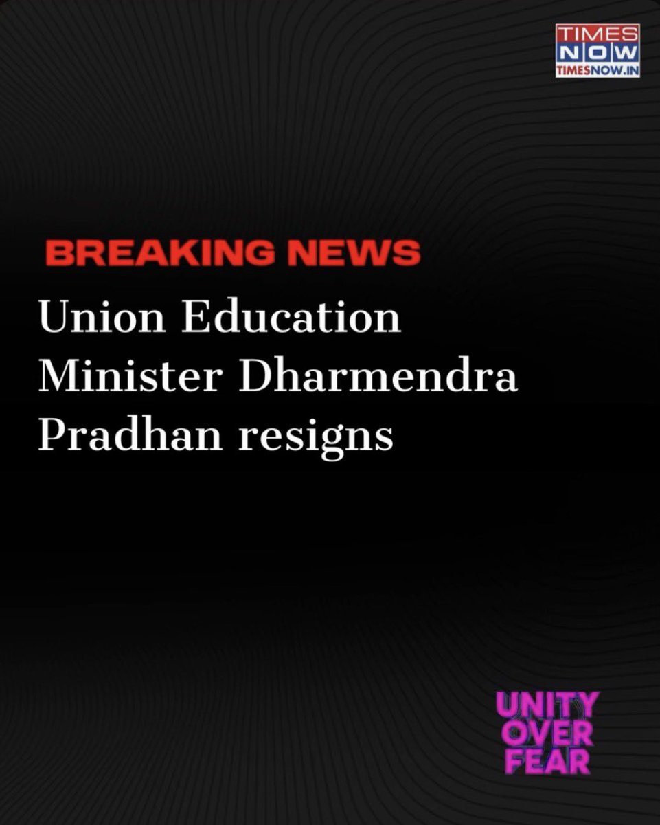 AbhyudayVijay18's tweet photo. The resignation of Dharmendra Pradhan is a massive victory for the youth of India! For over a month, lakhs of students took to the streets fighting against paper leaks. #studentpower #paperleak #rahulgandhi https://t.co/jS3y37wTXi