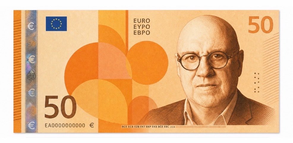 Forchielli's tweet photo. Visto che lo stanno facendo tutti, ecco la banconota che vorrei io! 💸

#europe #banconote #forchielli #trend #viral https://t.co/coX5J6py8r