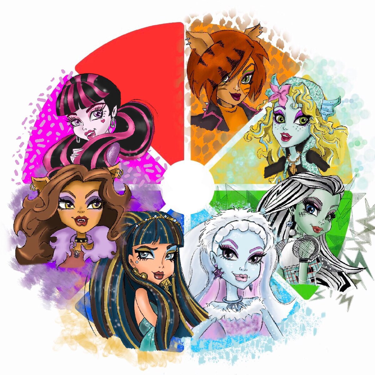 _mariaibm5's tweet photo. Color rosa 🩷 

~ Draculaura 🦇 ~

#MonsterHigh ☠️
#ColorWheelChallenge 🎨 https://t.co/0vNuLbcNg1