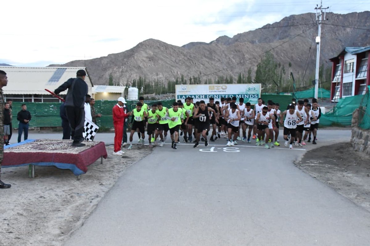 firefurycorps's tweet photo. Ibex Cross Country Cup : Celebrating Endurance and Esprit de Corps 🏃‍♂️🏔️

On 25 Jul 2026, the Ibex Cross Country Cup, conducted under the aegis of the Ladakh Scouts Regimental Centre, witnessed remarkable enthusiasm and an outstanding display of endurance, determination and sportsmanship by participating Ladakh Scouts units.

Cheered on by fellow soldiers, Agniveers, Ex-Servicemen and local residents, the runners displayed exceptional grit across the demanding course. 2 Ladakh Scouts emerged as the champions, reflecting the high standards of physical fitness and competitive spirit that define the Regiment.

Heartiest congratulations to the winning teams and all participants for their exemplary performance.

@adgpi
@NorthernComd_IA
@lg_ladakh
@prodefleh
@ANI

#LadakhScouts #IbexCrossCountryCup
#IndianArmy
#FireAndFuryCorps
#Sportsmanship
#Fitness
#NationFirst