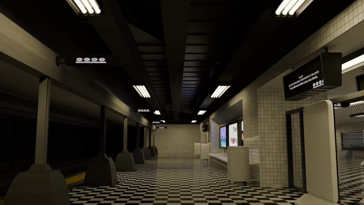 TheFalseAllan's tweet photo. Some subway stuff :P #Blender https://t.co/0zSMVVNV4J