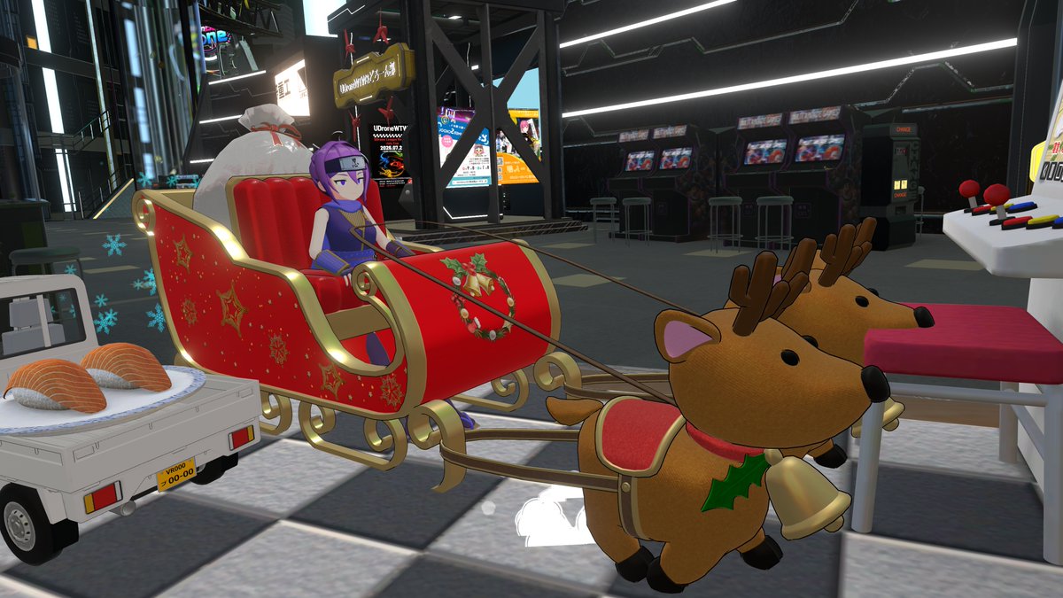 MoebiusTanaka's tweet photo. 下忍ヒビキさん毎回ギミックが面白い！

いや… ちょっと待って…
これパンチ効きすぎてない？
いなり寿司を食べながらいなり寿司を食べることを考えている この目！！

#Vket #VketPhoto #下忍ヒビキの隠れ里 https://t.co/bi8aZRVV1H