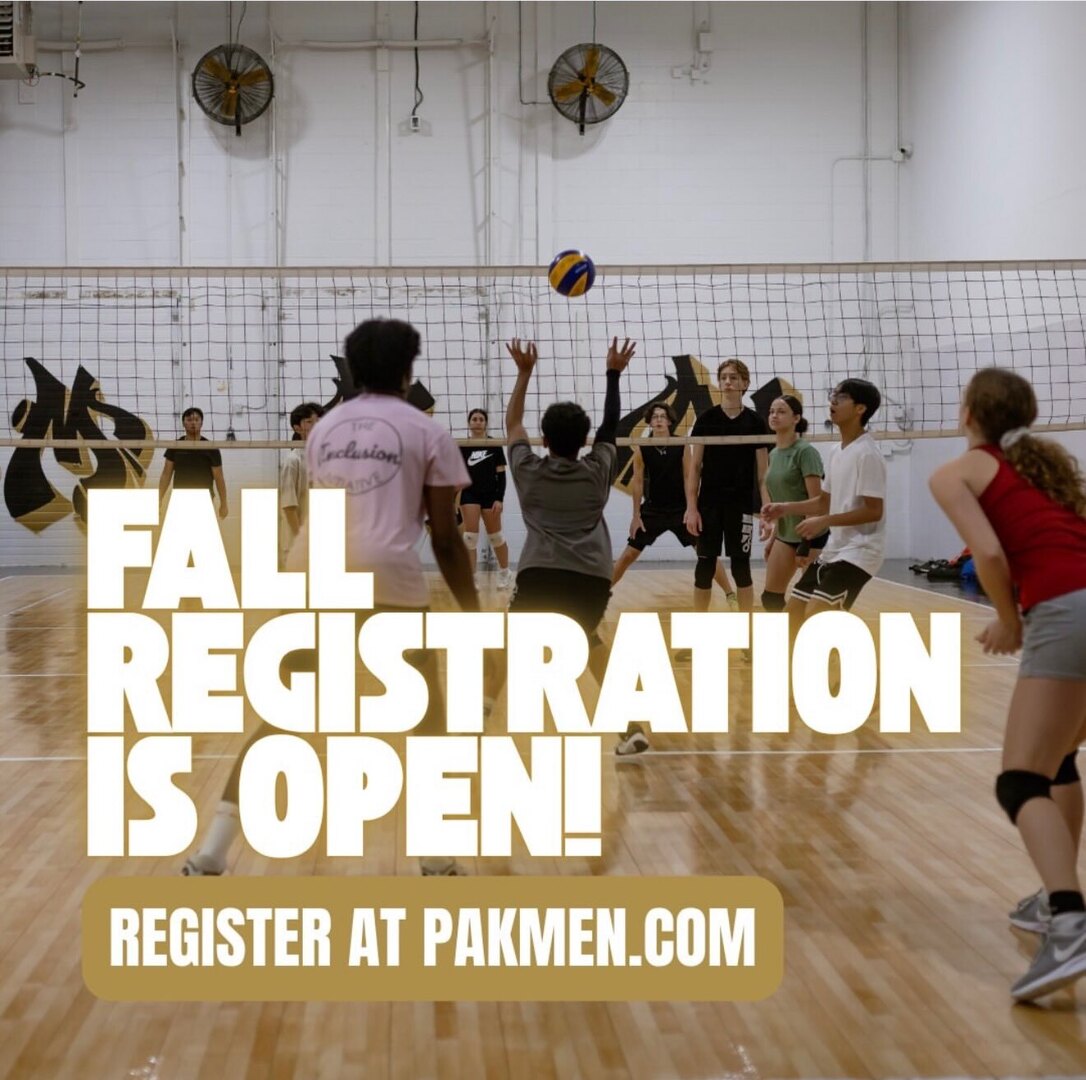 pakmenvball's tweet photo. New locations - more choice - Play Your Game this Fall! #pakmen #pakmenvolleyball https://t.co/Ll2FIJkrDp https://t.co/oC6hKvwON4