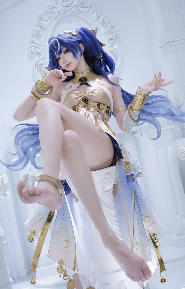 HARUKA_MYX's tweet photo. 【cosplay】
ユーノ💙

#鳴潮  #WutheringWaves  
#Luno https://t.co/xfXiKnWFu3