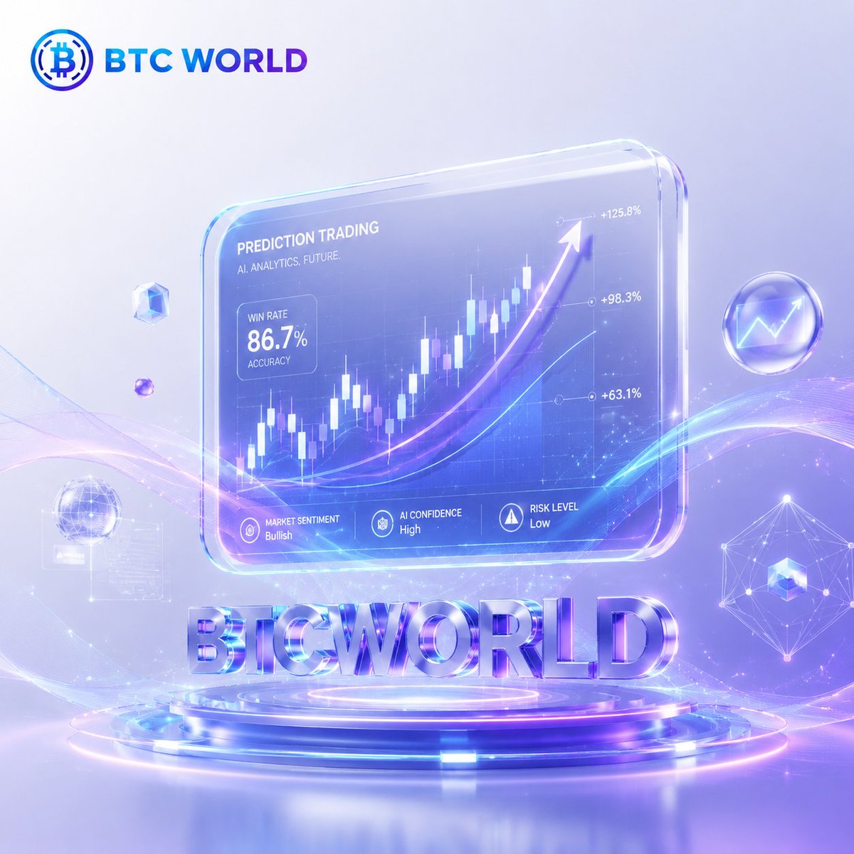 mske_official's tweet photo. 🚀 什么是 BTCWORLD 预测市场?
🔥BTCWORLD 预测市场是让参与者对未来事件的结果进行交易的平台,就像买卖股票一样。你可以用 #MSKE #MKBTC 等代币预测“明天会不会下雨”“某部电影首周票房”甚至“大选胜负”等未来事情的结果,并根据胜率和胜负赢得奖励!
👉这是跑赢时间、兑现智慧的绝佳利器,早入场早获益,千万别错过!