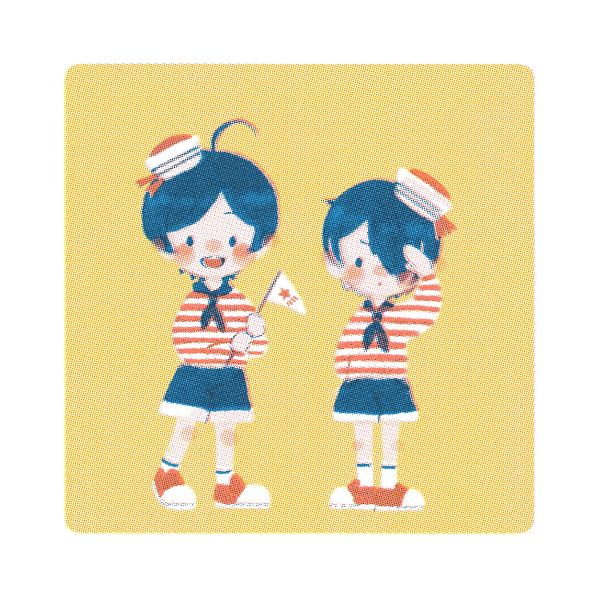 ninnin_island's tweet photo. レトロでかわい〜 https://t.co/Mvg8unXWgV